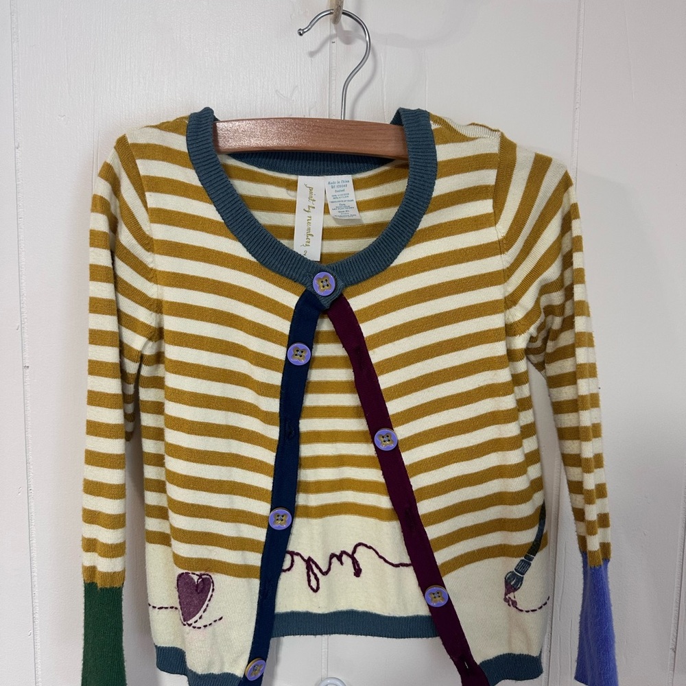 Paint by Numbers Sweater size 2